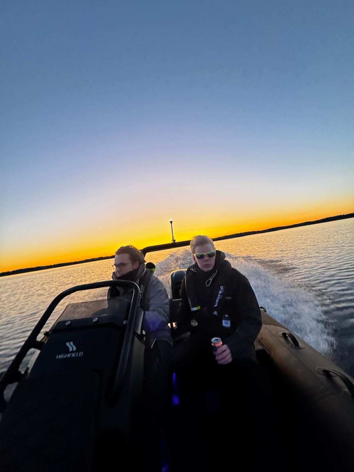 Sunset cruise on the Baltic Sea